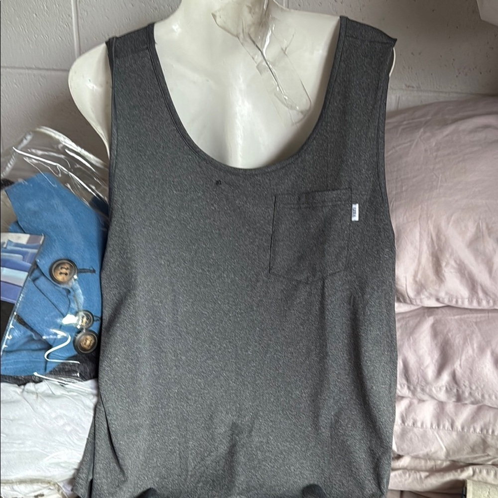 Vuori Gray Tank Top for Men